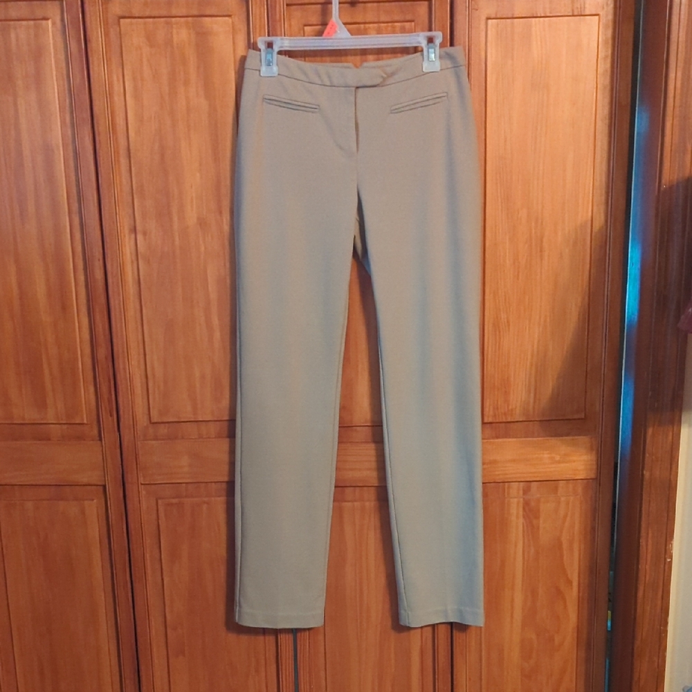 Express Tan Straight Leg Pants
